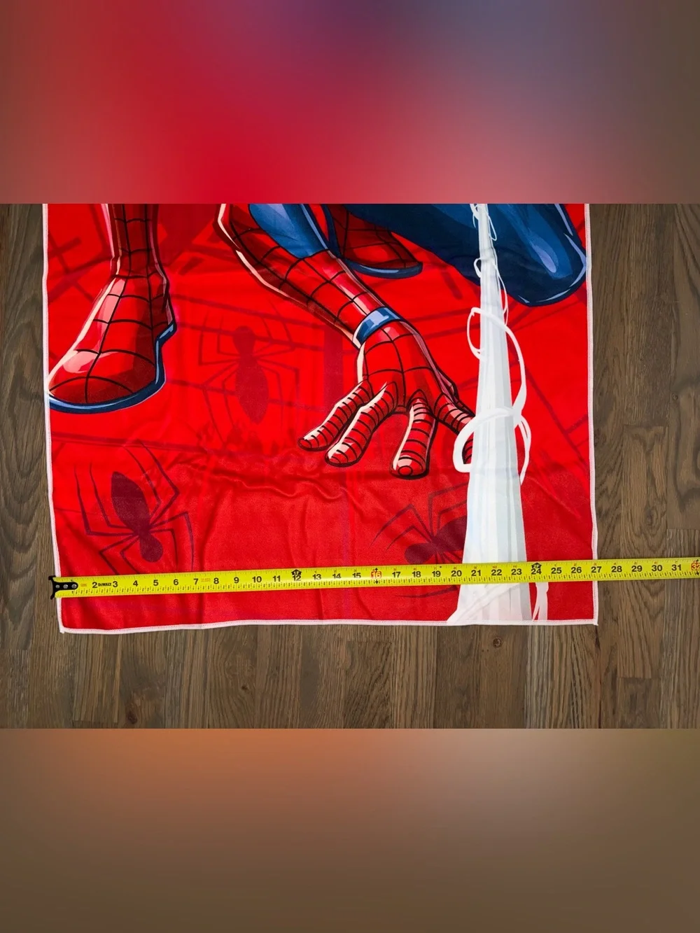Marvel Spider-Man Beach Towel Web Slinger Red Blue